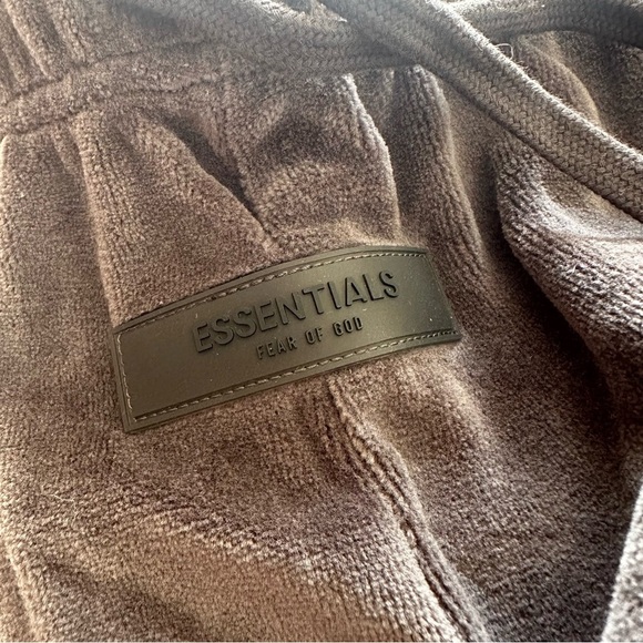 NWT: Fear of God Essentials Velour Lounge Pants | small - Picture 4 of 10